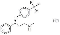 (R)-Fluoxetine-d5 Hydrochloride Struktur