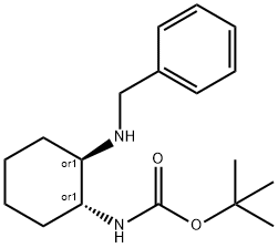tert-Butyl (1R,2R)-2-(benzylamino)-cyclohexylcarbamate,1217764-63-0,结构式