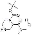 (R) 1-Boc-2-(diMethylcarbaMoyl)piperazine-HCl Structure