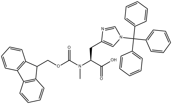 FMoc-N-Me-His(Trt)-OH|N-[芴甲氧羰基]-N-甲基-1-(三苯基甲基)-L-组氨酸