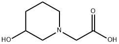2-(3-羟基哌啶-1-基)乙酸,1217862-95-7,结构式