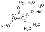 四硼酸钠(五水),12179-04-3,结构式