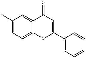 6-氟黄酮, 1218-82-2, 结构式