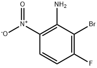2-Bromo-3-fluoro-6-nitroaniline 97% Struktur