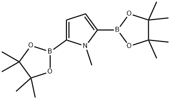 1-Methyl-2,5-bis(4,4,5,5-tetramethyl-1,3,2-dioxaborolan-2-yl)-1H-pyrrole|1-METHYLPYRROLE-2,5-DIBORONOIC ACID, PINACOL ESTER