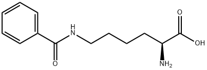 N-EPSILON-BENZOYL-L-LYSINE Struktur