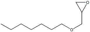 (R)-(+)-缩水甘油基庚醚 结构式