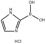 1H-imidazol-2-ylboronic acid hydrochloride Structure