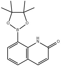 2-pyridinone-8-boronic ester Structure