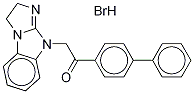 1-[1,1'-Biphenyl]-4-yl-2-(2,3-dihydro-9H-iMidazo[1,2-a]benziMidazol-9-yl)-ethanone HydrobroMide Struktur