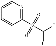 Difluoromethyl 2-pyridyl sulfone Structure