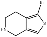 1-bromo-4,5,6,7-tetrahydrothieno[3,4-c]pyridine
 Struktur