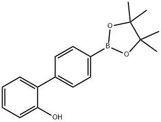 4'-(4,4,5,5-四甲基-1,3,2-二氧硼戊环-2-基)-[1,1'-联苯]-2-酚,1219741-54-4,结构式