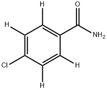 4-ChlorobenzaMide--d4 结构式