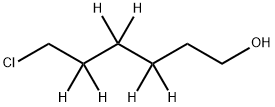 6-Chloro-1-hexyl--d6 Alcohol Struktur