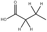 Butyric--d4 Acid Structure