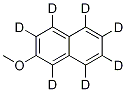 2‐メトキシナフタレン‐1,3,4,5,6,7,8‐D7 化学構造式