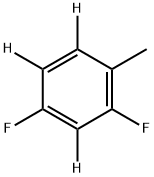 2,4-Difluorotoluene--d3 Structure