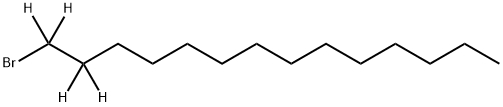 1‐ブロモテトラデカン‐1,1,2,2‐D4 化学構造式