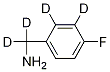 4-Fluorobenzyl--d4-aMine Struktur