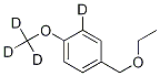 4-(EthoxyMethyl)anisole--d4 Structure