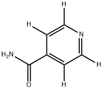 IsonicotinaMide--d4 Structure