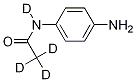4'-AMinoacetanilide--d4 Struktur