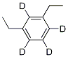 1,3-Diethylbenzene--d4 Struktur