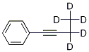 1‐フェニル‐1‐ブチン‐3,3,4,4,4‐D5 化学構造式