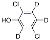 2,5-Dichlorophenol--d3 Structure