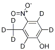 3-Methyl-d3-4-nitrophenol--d3 Structure