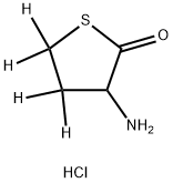 DL-HoMocysteine Thiolactone--d4 HCl 结构式