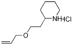 2-[2-(Allyloxy)ethyl]piperidine hydrochloride Struktur