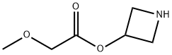 3-Azetidinyl 2-methoxyacetate Struktur