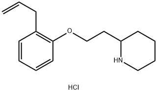 2-[2-(2-Allylphenoxy)ethyl]piperidinehydrochloride,1219960-94-7,结构式