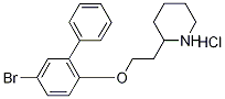 2-{2-[(5-Bromo[1,1'-biphenyl]-2-yl)oxy]-ethyl}piperidine hydrochloride,1219963-90-2,结构式