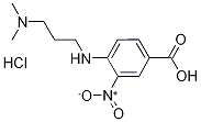 4-{[3-(Dimethylamino)propyl]amino}-3-nitrobenzoic acid hydrochloride,1219964-15-4,结构式