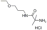 2-Amino-N-(3-ethoxypropyl)-2-methylpropanamidehydrochloride,1219964-32-5,结构式
