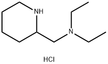 N-Ethyl-N-(2-piperidinylmethyl)-1-ethanaminedihydrochloride Struktur
