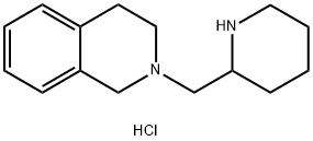 2-(2-Piperidinylmethyl)-1,2,3,4-tetrahydroisoquinoline dihydrochloride,1219964-57-4,结构式