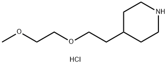 4-[2-(2-Methoxyethoxy)ethyl]piperidinehydrochloride,1219971-84-2,结构式