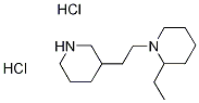 2-Ethyl-1-[2-(3-piperidinyl)ethyl]piperidinedihydrochloride Structure