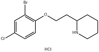 1219982-90-7 2-[2-(2-Bromo-4-chlorophenoxy)ethyl]piperidinehydrochloride