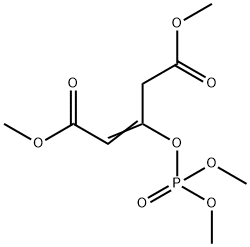 Dimethyl-1，3-bis(carbomethoxy)-1-propen-2-yl phosphate Struktur