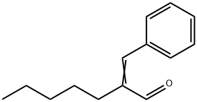 α-アミルシンナムアルデヒド 化学構造式