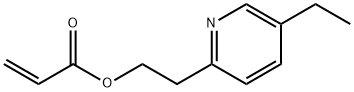 2-(5-Ethyl-2-pyridinyl)ethyl=acrylate, 122-93-0, 结构式