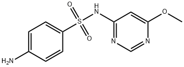 磺胺间甲氧嘧啶, 1220-83-3, 结构式