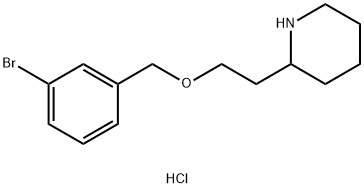 1220016-25-0 2-{2-[(3-Bromobenzyl)oxy]ethyl}piperidinehydrochloride