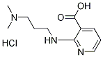 2-{[3-(Dimethylamino)propyl]amino}nicotinic acidhydrochloride Structure