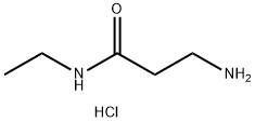 3-Amino-N-ethylpropanamide hydrochloride,1220018-15-4,结构式